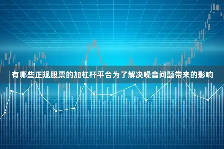 有哪些正规股票的加杠杆平台为了解决噪音问题带来的影响